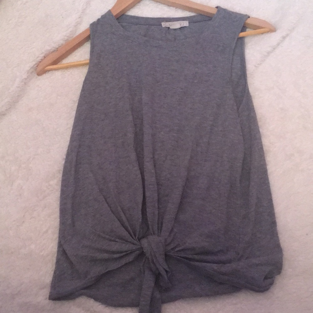 Grey muscle shirt